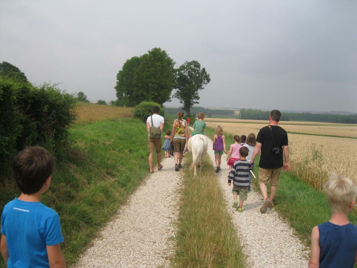 Apartmán Ferme Du Mont Moret Courdemanges Exteriér fotografie